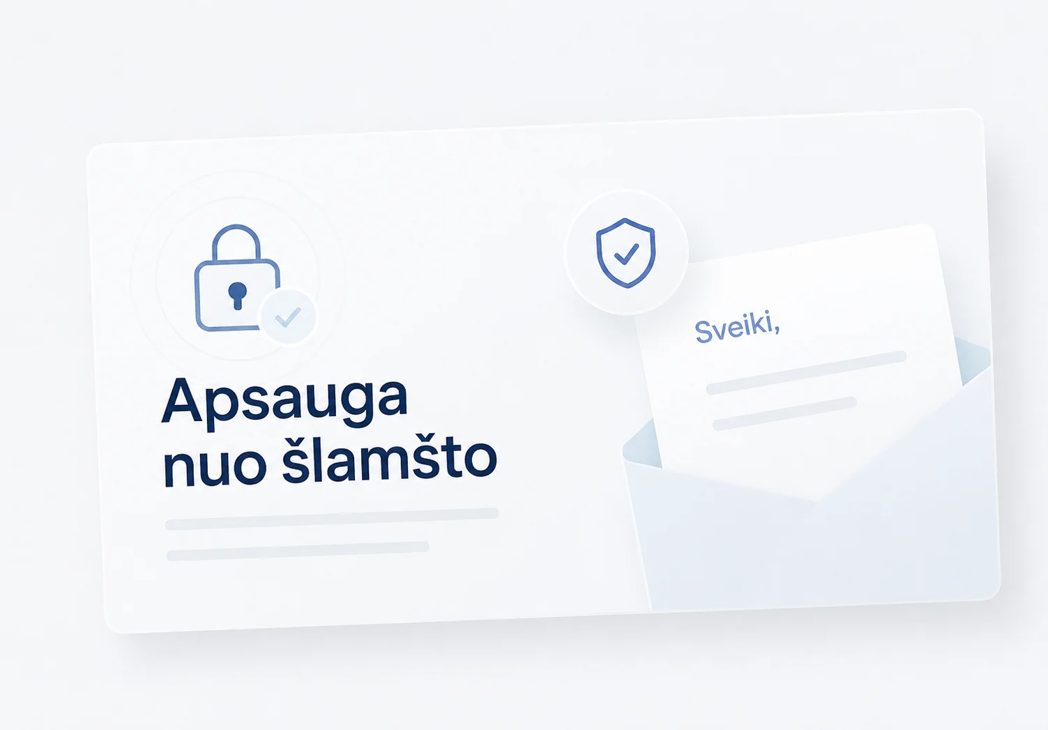 Apsauga nuo šlamšto ir patikimi serveriai